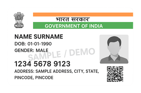 Aadhaar Card printing service by WEB API KING